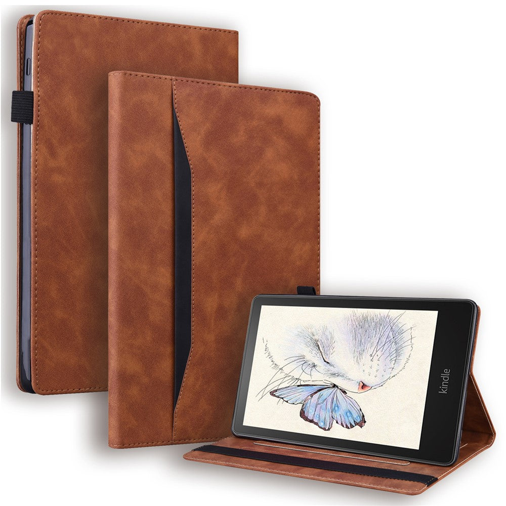 For Amazon Kindle Paperwhite (2024) Case PU Leather Protective Folio Tablet Cover with Card Holder