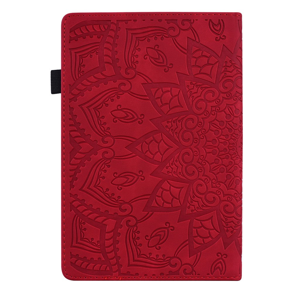 For Amazon Kindle Paperwhite (2024) Case Flower Pattern Leather Tablet Cover
