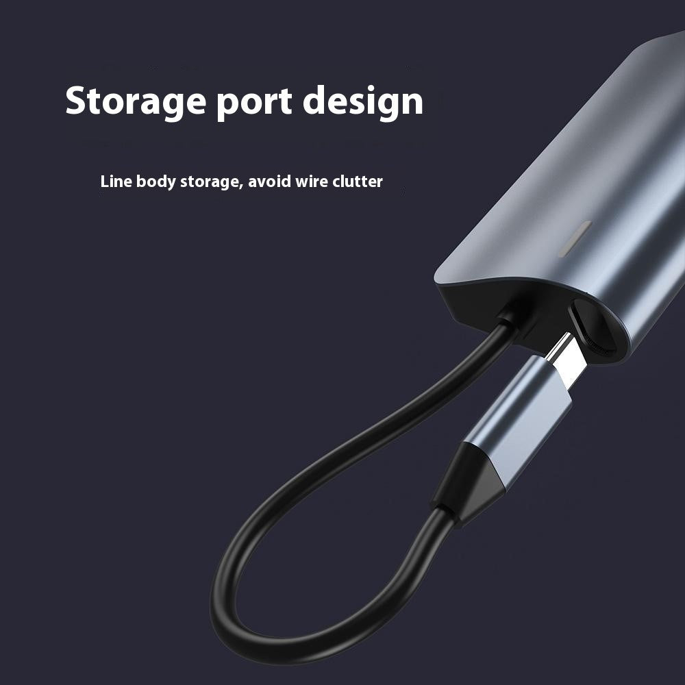 2395-0430 USB-C Hub with 4 USB 3.0 Ports 5Gbps Data Transfer Aluminum Alloy Docking Station
