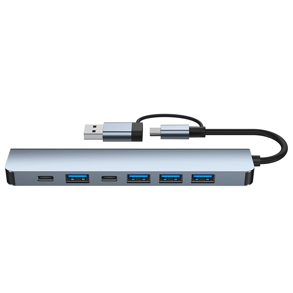2217TU 7-in-1 Laptop Tablet USB Hub Expansion Dock USB 3.0 / USB-C Multi-Port Adapter