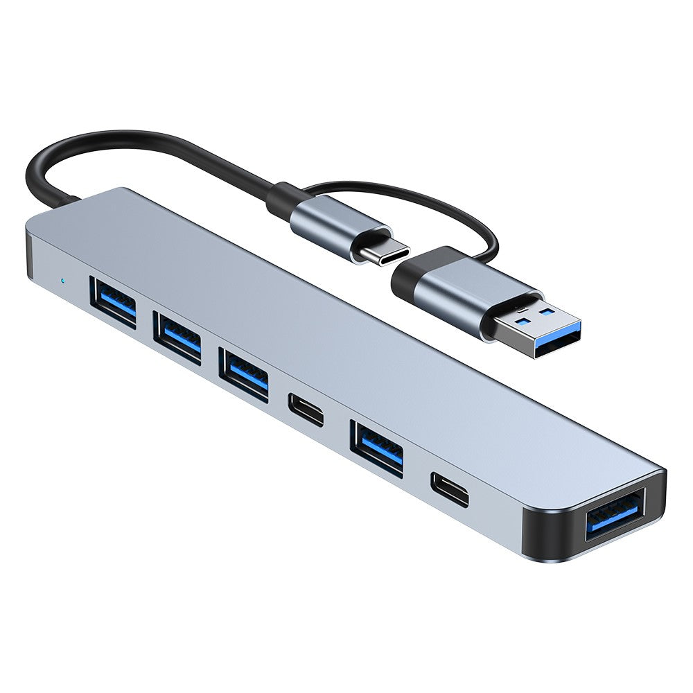 2217TU 7-in-1 Laptop Tablet USB Hub Expansion Dock USB 3.0 / USB-C Multi-Port Adapter