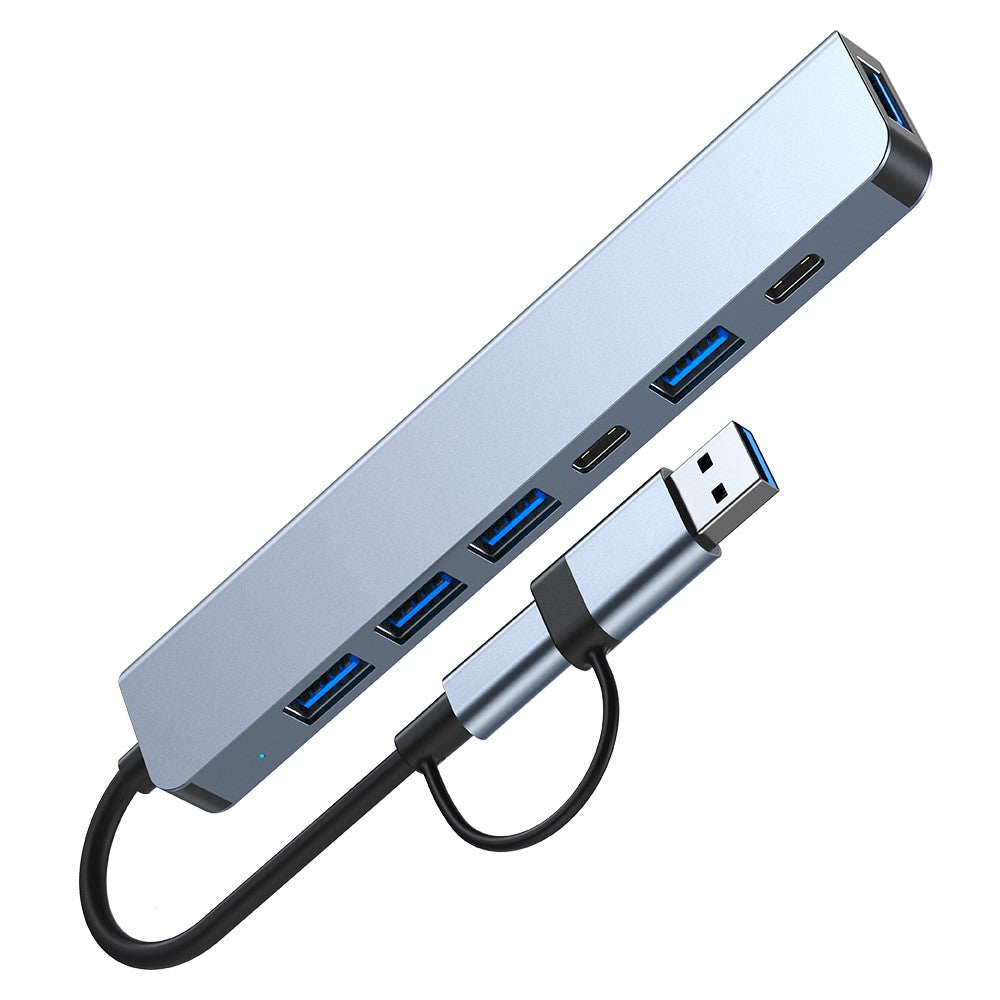 2217TU 7-in-1 Laptop Tablet USB Hub Expansion Dock USB 3.0 / USB-C Multi-Port Adapter