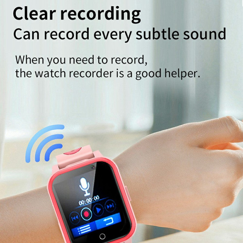 A9 1.54 Inch Touch Screen Kids Smart Watch Built In Games Habit Tracking Dual Camera Watch with Flashlight