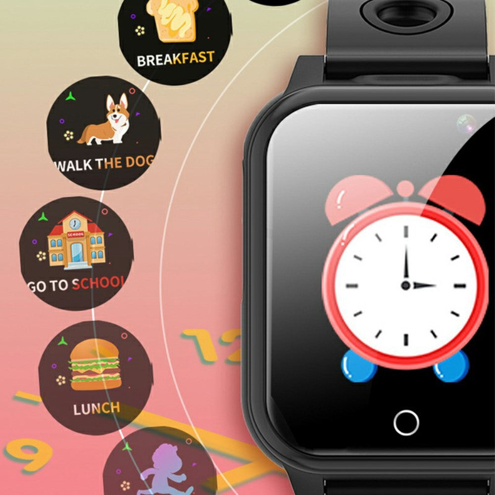 A9 1.54 Inch Touch Screen Kids Smart Watch Built In Games Habit Tracking Dual Camera Watch with Flashlight