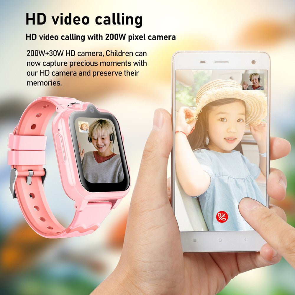 Android 8.1 Kids Smart Watch 1GB + 8GB GPS Tracking 2MP Camera Sports Watch Support Whatsapp
