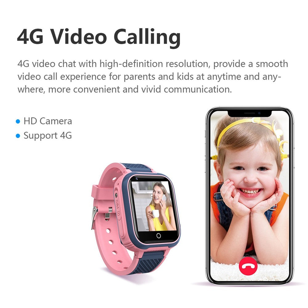 LT21 1.4-inch IPS Touch Screen Kids Camera Smart Watch Step Counter Waterproof 4G Sports Watch