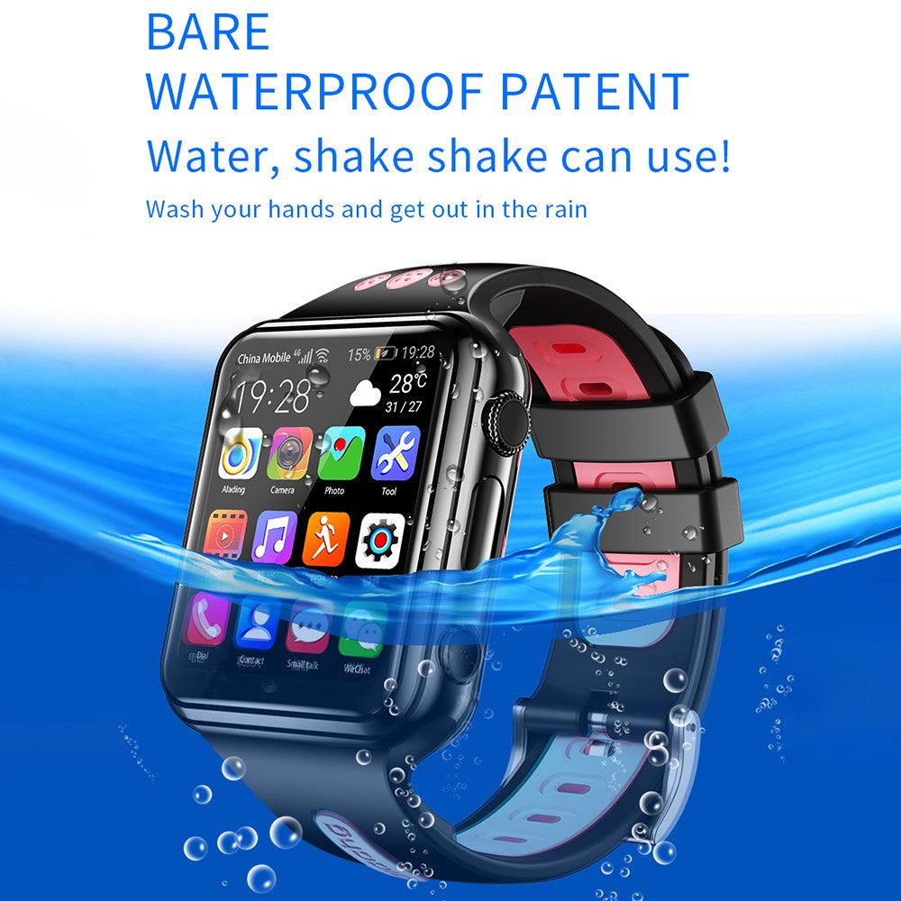 W5PRO 1.83" 4G Dual Camera Kids Smart Watch 1+8G Waterproof Electric Watch Support Touch Screen