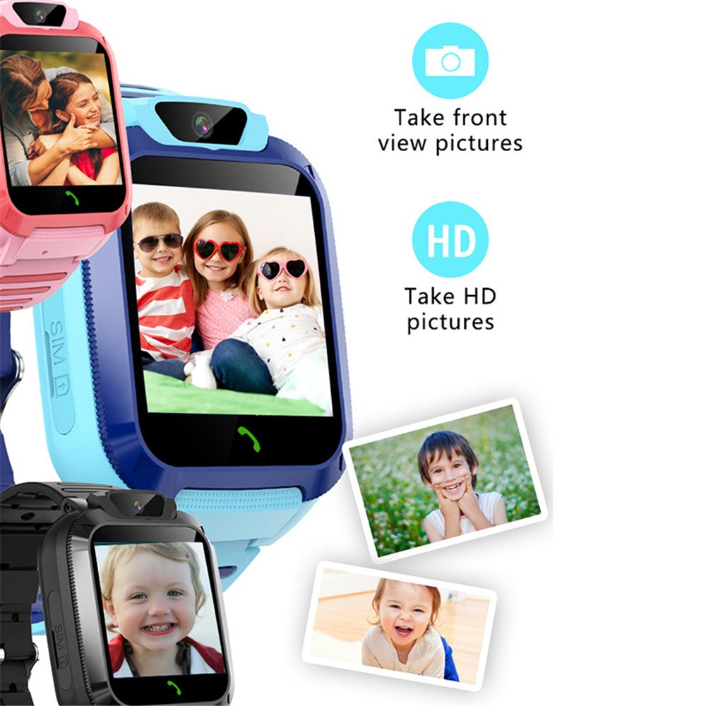 DH11 1.44 inch Touch Screen 4G Kids Watch WiFi LBS Position Tracker SOS Video Call Bracelet