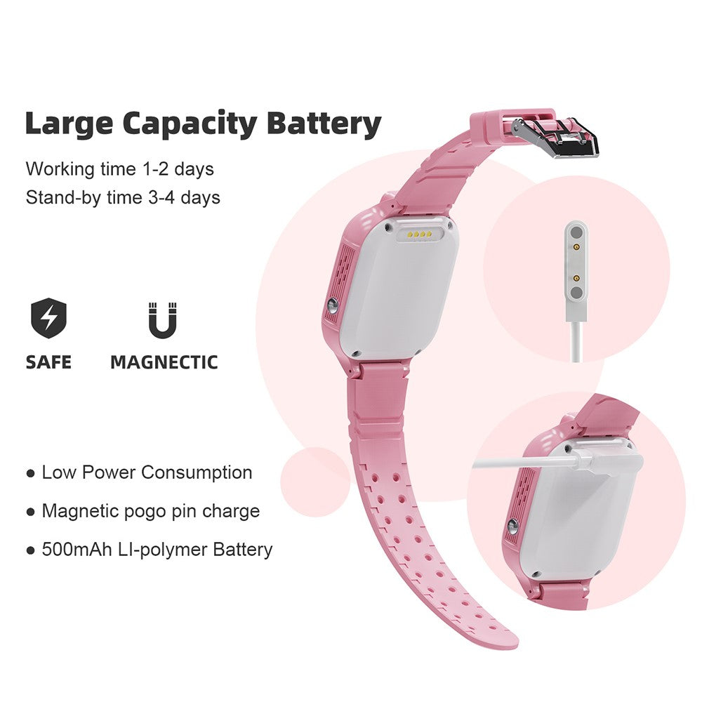 DH15 1.4-Inch Screen Voice Call Kids Smart Bracelet SOS 4G Phone Watch for Children