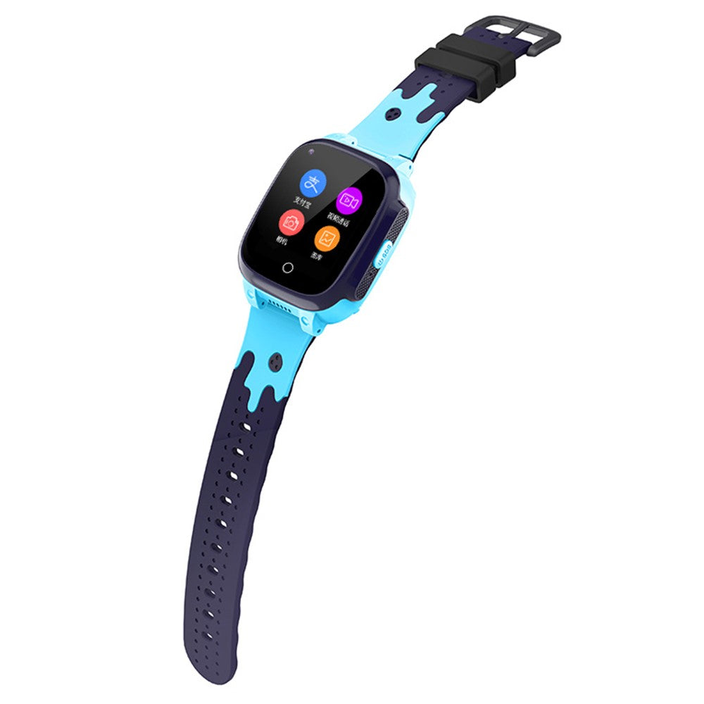 C1 1.3-inch Square Screen 4G Kids Smart Watch Support Video Call Position Tracker