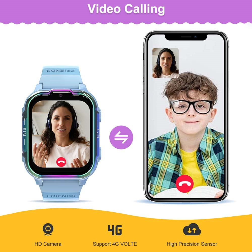DH20 1.83-inch 4G Kids Smart Watch Camera Student 4G Video Call Smart Bracelet