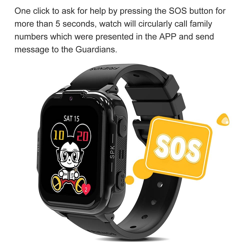 DH20 1.83-inch 4G Kids Smart Watch Camera Student 4G Video Call Smart Bracelet