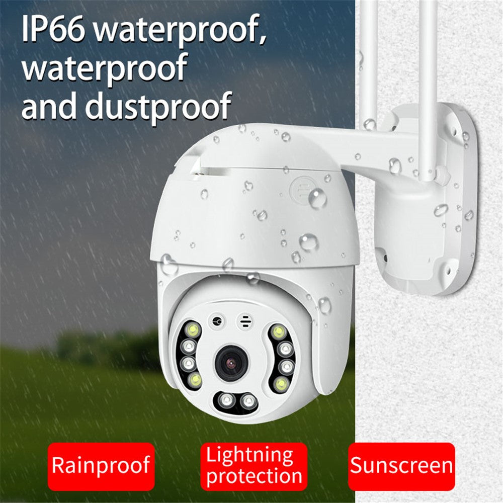 CP08-10 10-LED HD 1080P Wireless Remote WiFi IP Camera Webcam