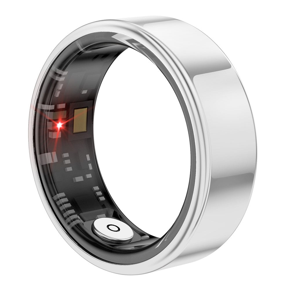 SR03 Ultra-Thin Health Monitoring Smart Ring Waterproof Intelligent Finger Ring with Charging Case