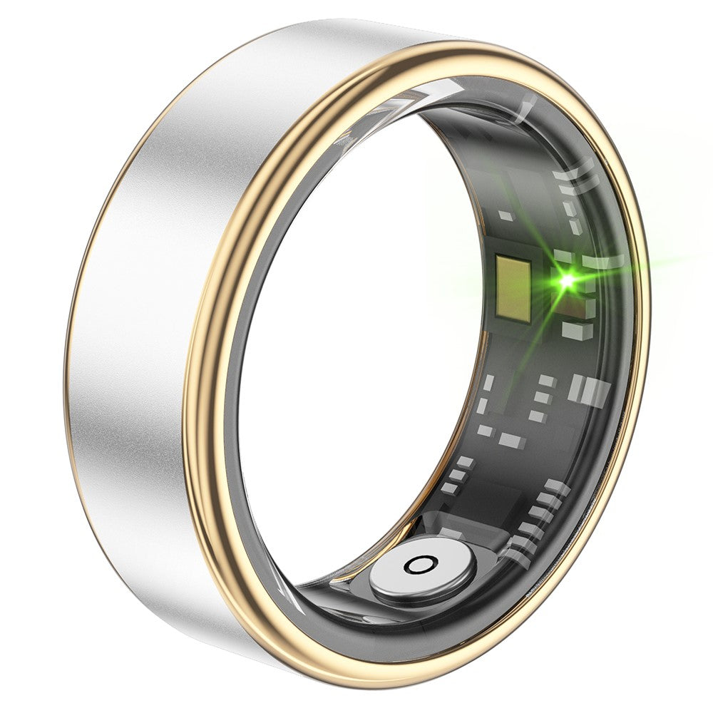 SR06 Aluminum Alloy Smart Ring Bluetooth-compatible Finger Health Tracker