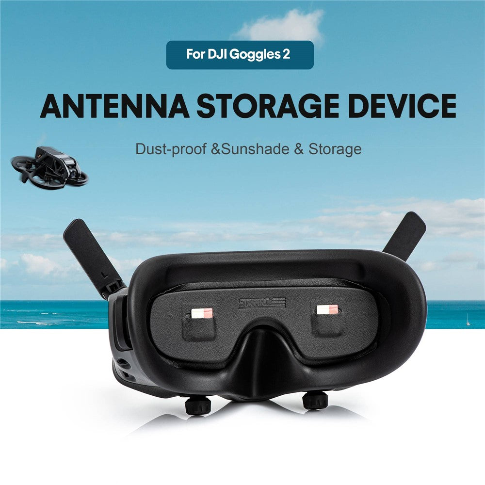 STARTRC For DJI Avata Protector Cover Dust-proof Board for DJI Goggles 2 VR Glasses Lens Protective Cover SD Card Storage PU Sleeve