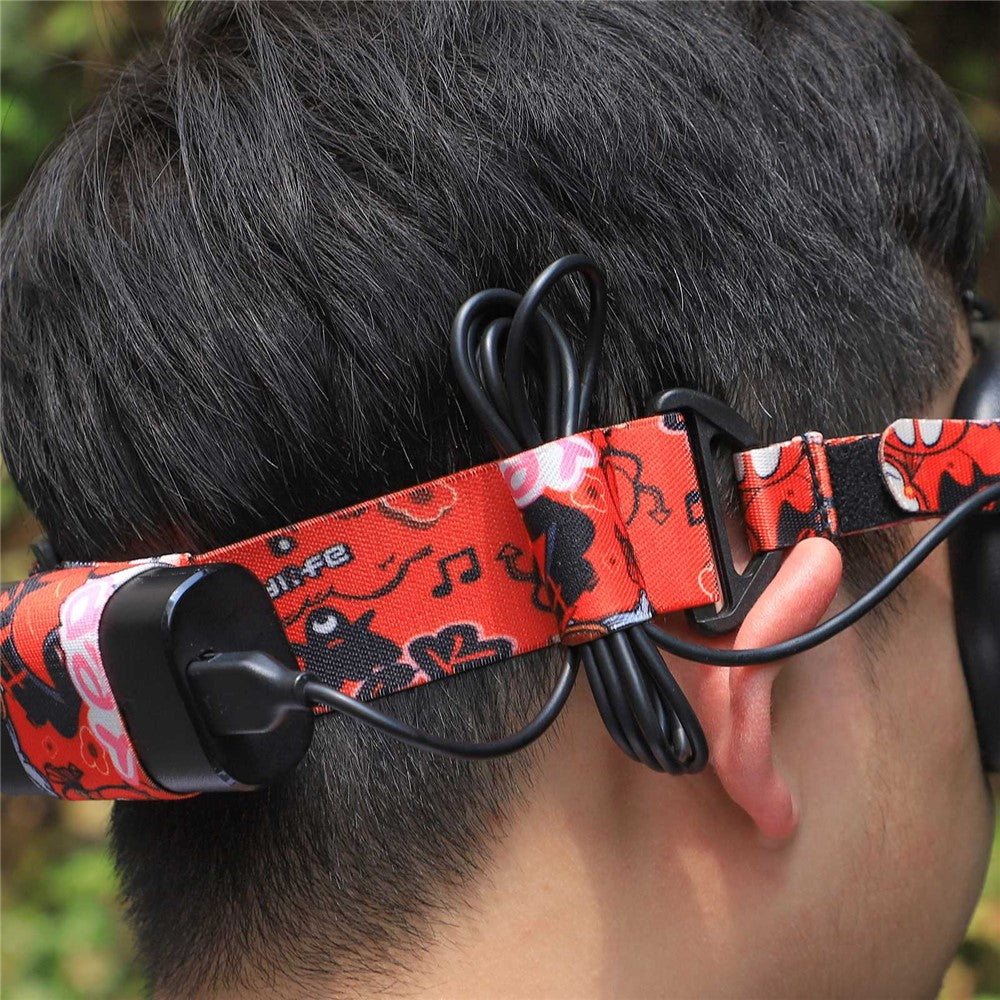 SUNNYLIFE TD487 For DJI Avata FPV Goggles Glasses V2 Adjustable Head Strap Color Elastic Fixing Band Headband
