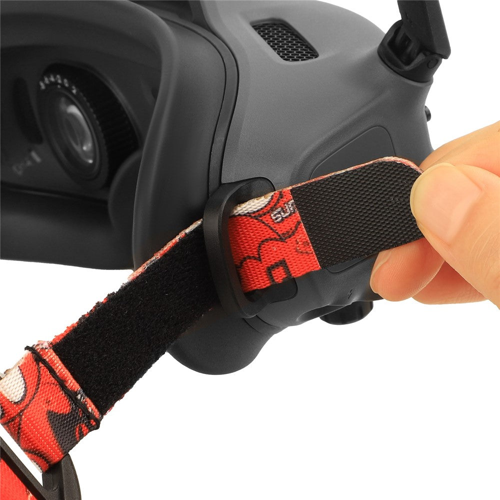 SUNNYLIFE TD487 For DJI Avata FPV Goggles Glasses V2 Adjustable Head Strap Color Elastic Fixing Band Headband