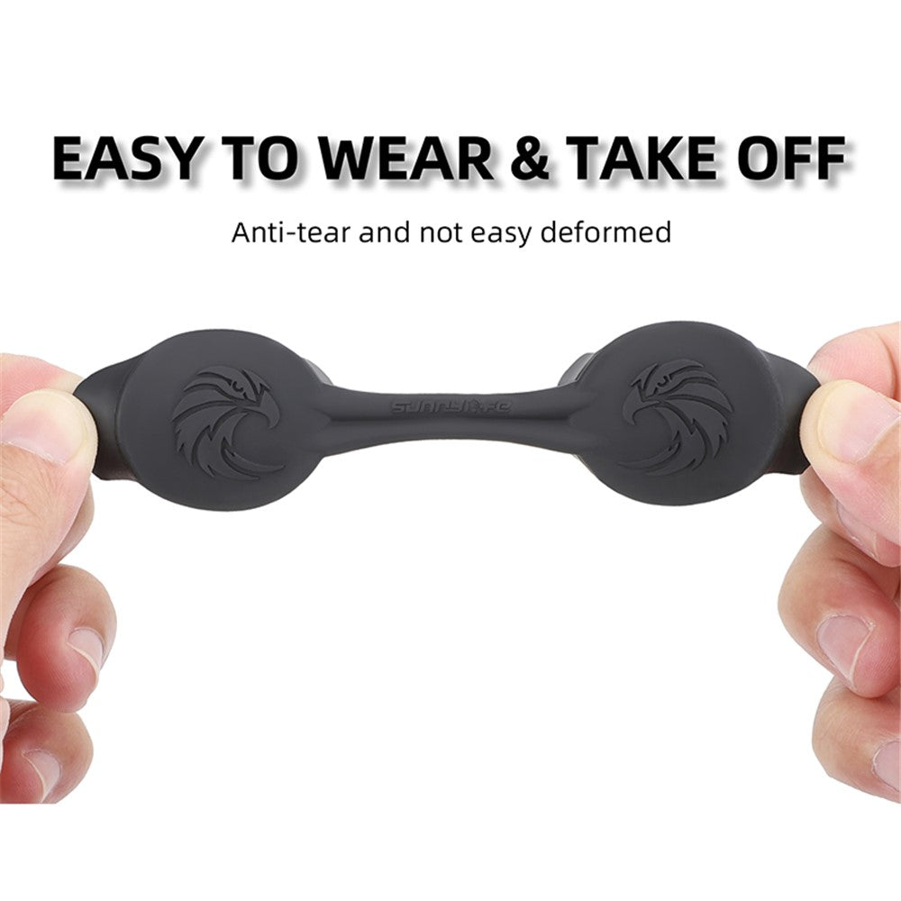 SUNNYLIFE AT-BHT565 Eagle Pattern Protective Cover for DJI Goggles 2 Lens Silicone Case