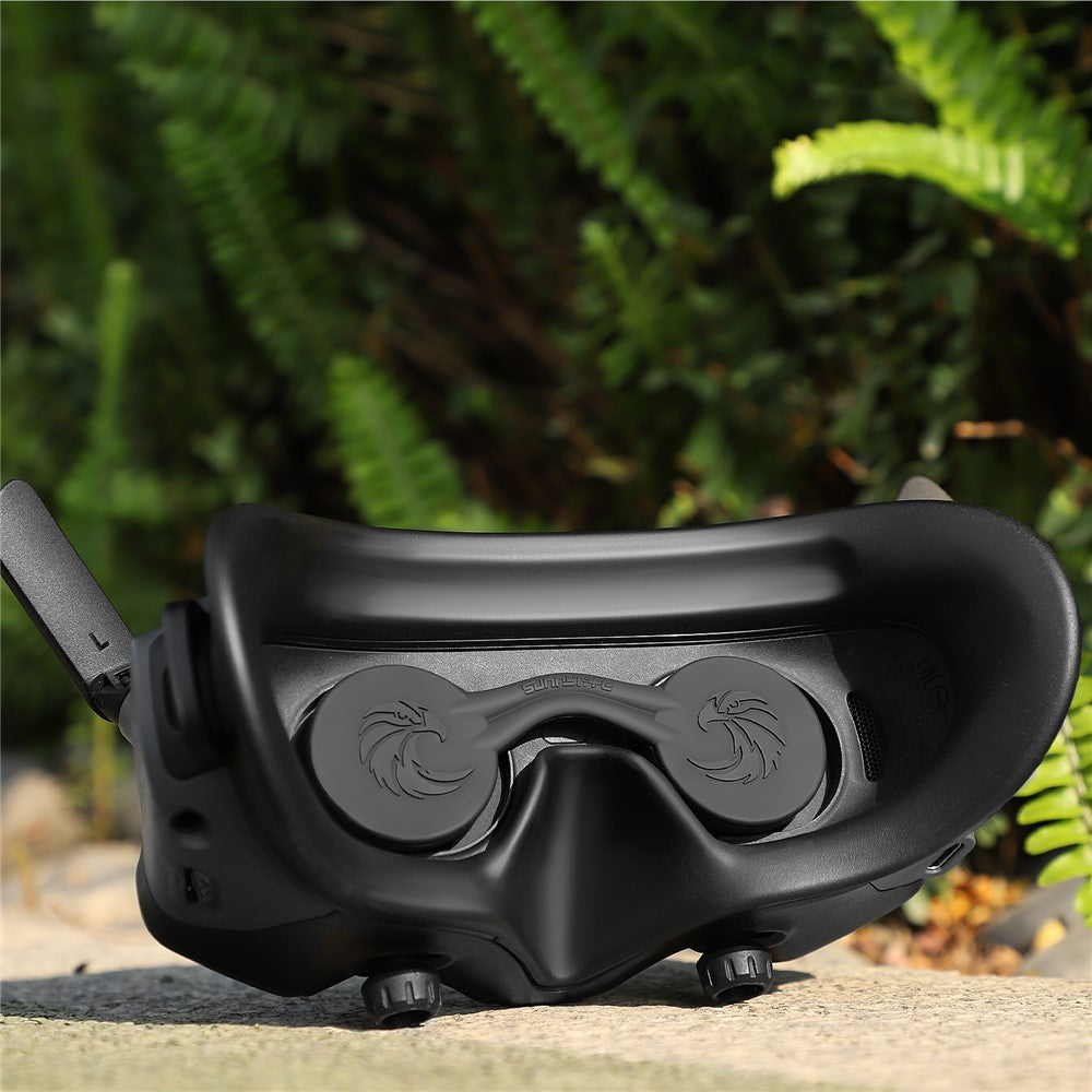 SUNNYLIFE AT-BHT565 Eagle Pattern Protective Cover for DJI Goggles 2 Lens Silicone Case