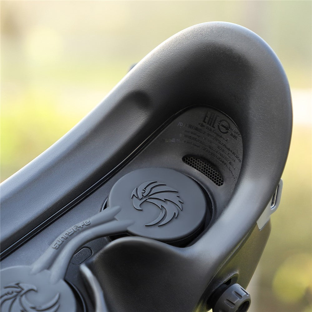 SUNNYLIFE AT-BHT565 Eagle Pattern Protective Cover for DJI Goggles 2 Lens Silicone Case