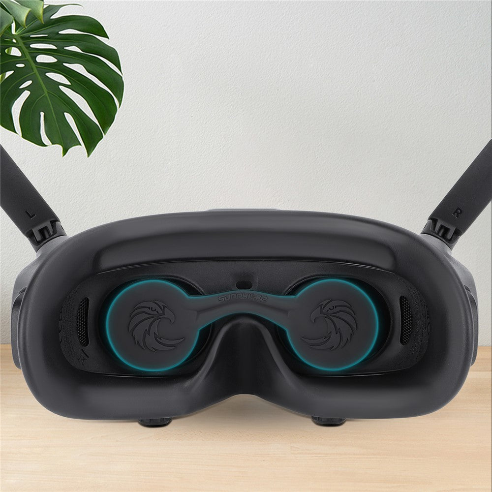 SUNNYLIFE AT-BHT565 Eagle Pattern Protective Cover for DJI Goggles 2 Lens Silicone Case