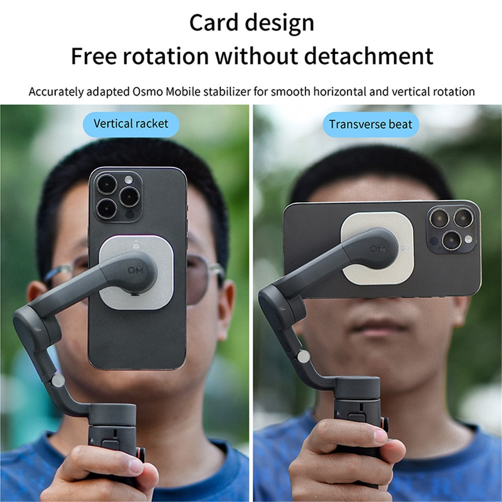 STARTRC ST-1111449 Phone Magnetic Base for DJI OM 5 / 6 / SE Gimbal Stabilizer Phone Holder Compatible with MagSafe