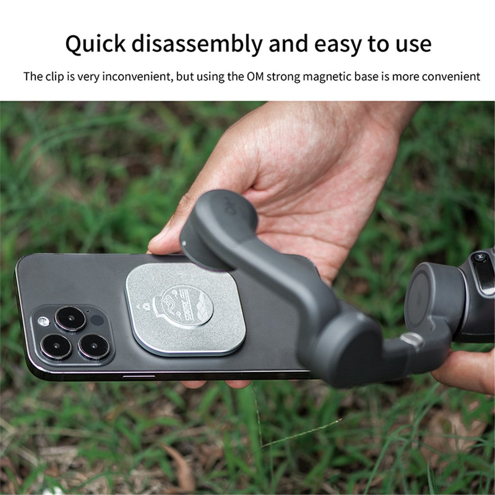 STARTRC ST-1111449 Phone Magnetic Base for DJI OM 5 / 6 / SE Gimbal Stabilizer Phone Holder Compatible with MagSafe