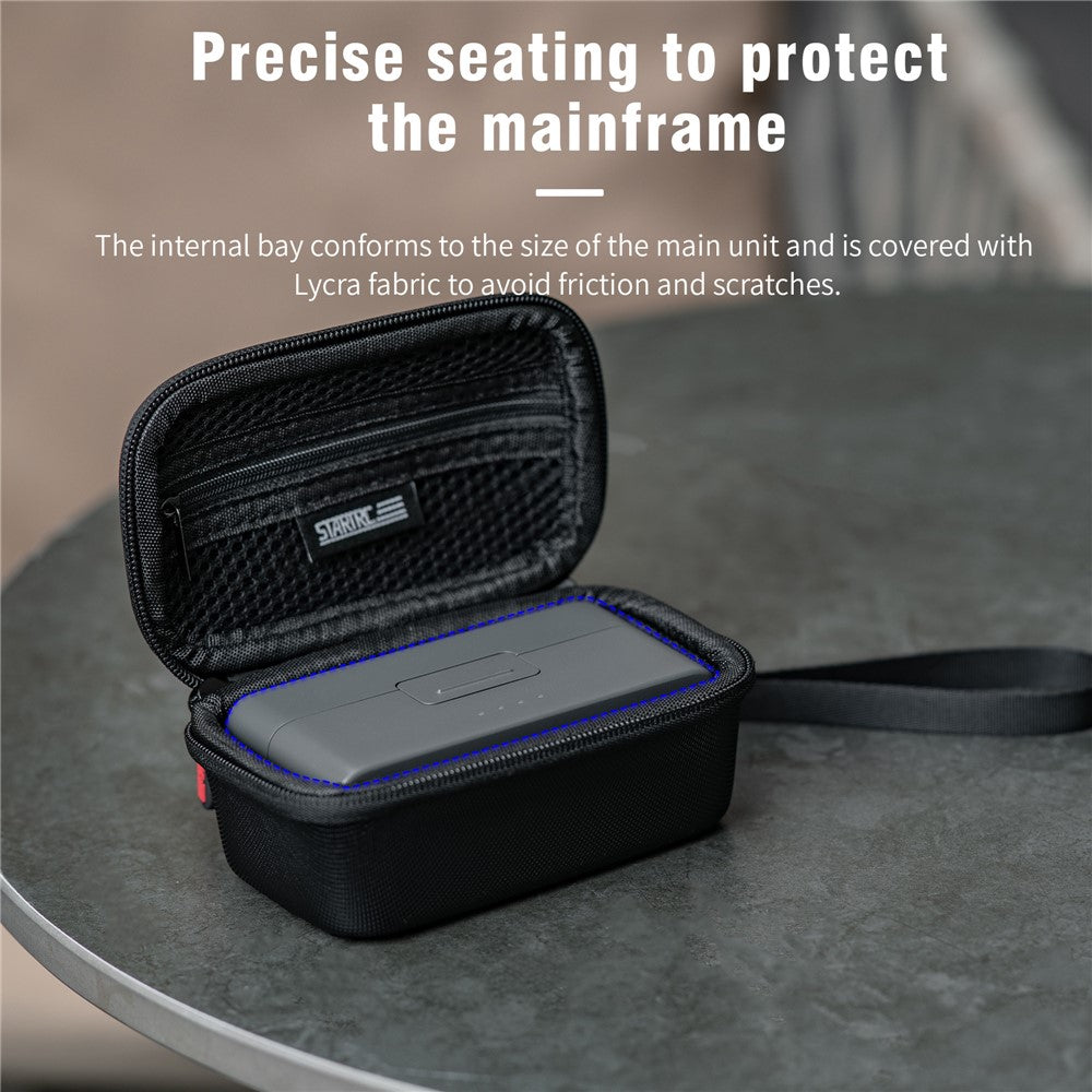 STARTRC 1137446 Storage Bag for DJI Mic 2 Wireless Microphone PU Carrying Case