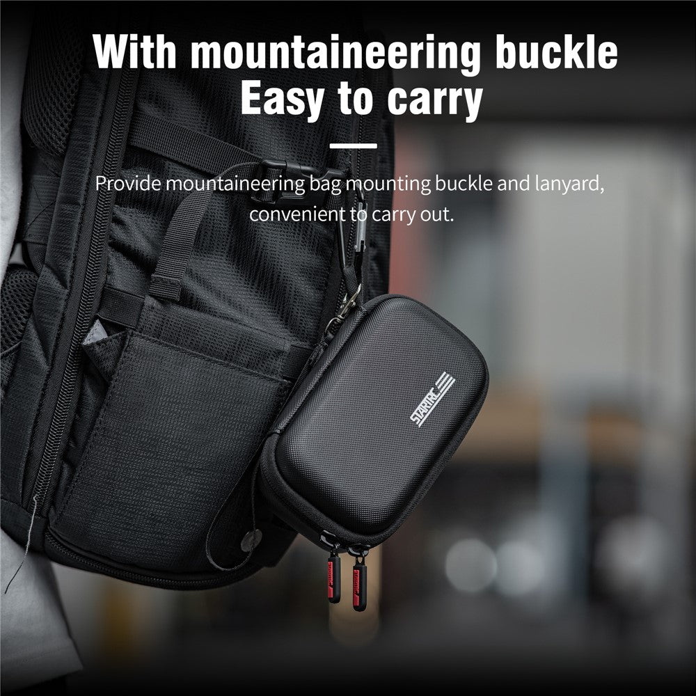 STARTRC 1137446 Storage Bag for DJI Mic 2 Wireless Microphone PU Carrying Case