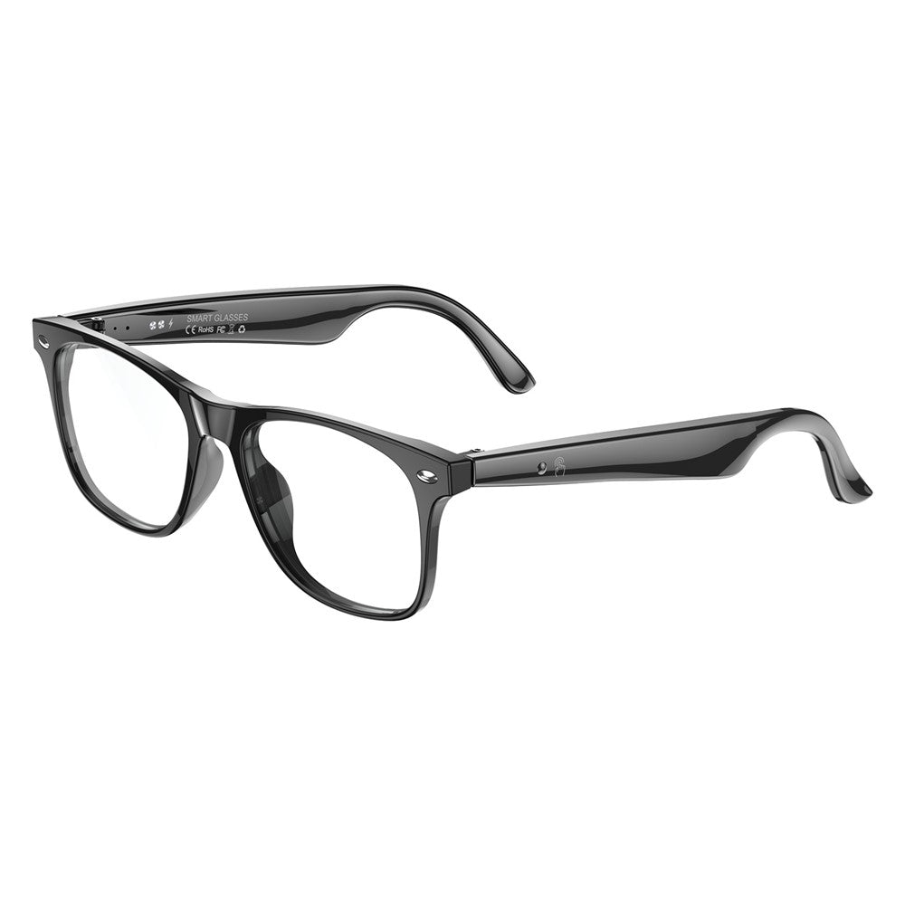 W100 AI Translation Smart Glasses Bluetooth-Compatible Call Music Fashion Sports IP67 Waterproof Hall Sensor Glasses