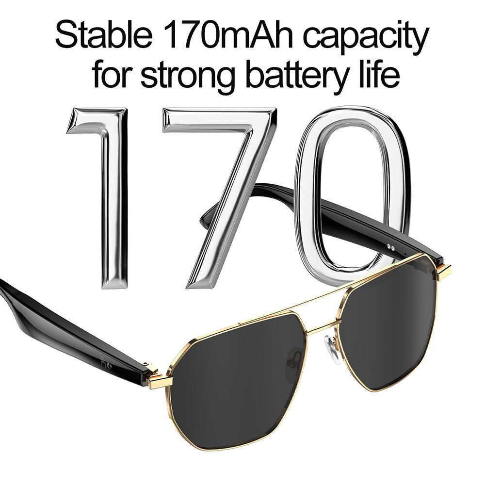 W100C AI Smart Glasses Audio Calls Real-Time Translation Voice Assistant Bluetooth-Compatible Music Playback Photo Capture Glasses