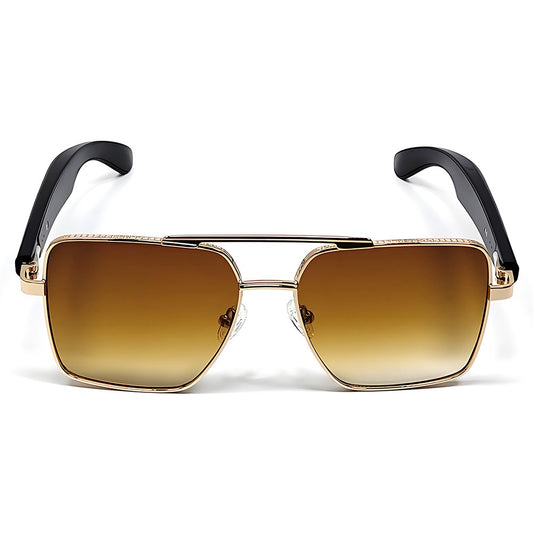 GT30 Smart Audio Glasses Hall Automatic Switch Metal Spring Hinge Stainless Steel Frame Sunglasses