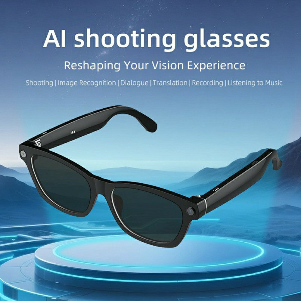 V03 Smart Glasses Wireless Real-Time Translation Glasses with AI Photography / Voice Calls / Music Playback
