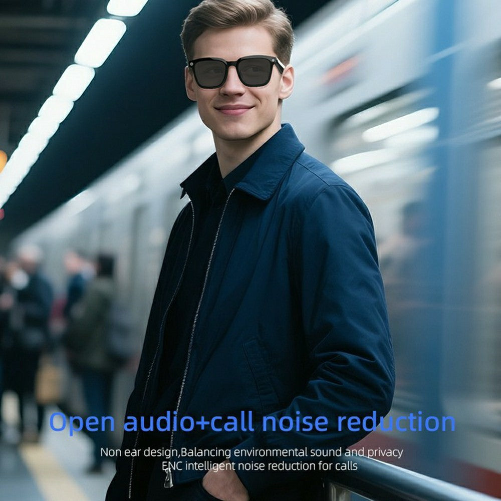 V03 Smart Glasses Wireless Real-Time Translation Glasses with AI Photography / Voice Calls / Music Playback