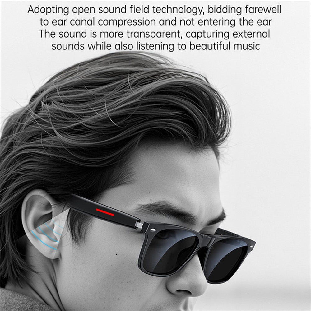 YESIDO IO35 Smart Music Sunglasses Bluetooth-Compatible Wireless IP54 Waterproof Hands-Free Calling Eyewear