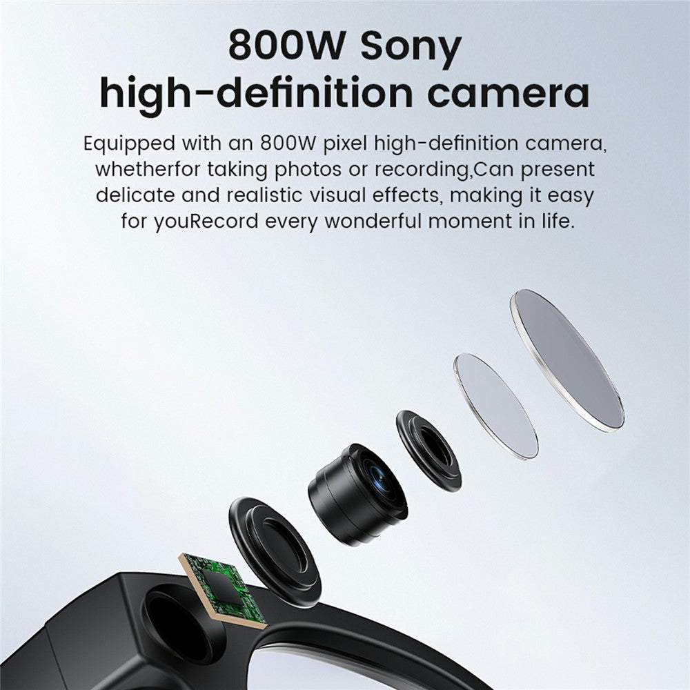 KRETA V41 Pro AI Translation Smart Glasses 8MP Camera Noise Reduction Calling Eyeglasses Built In 32GB Memory