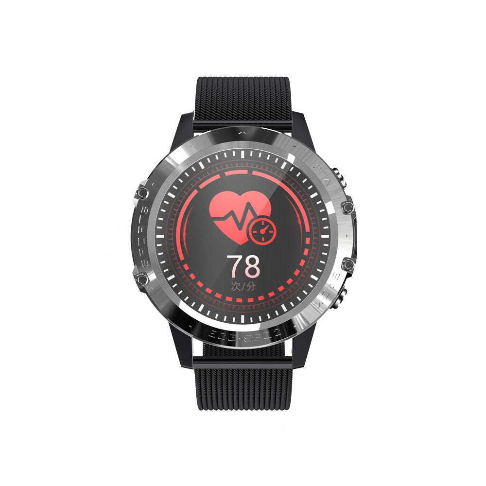 P8 1.3-inch Color Full Touch Screen Waterproof Health Monitoring Bluetooth-compatible Smart Watch
