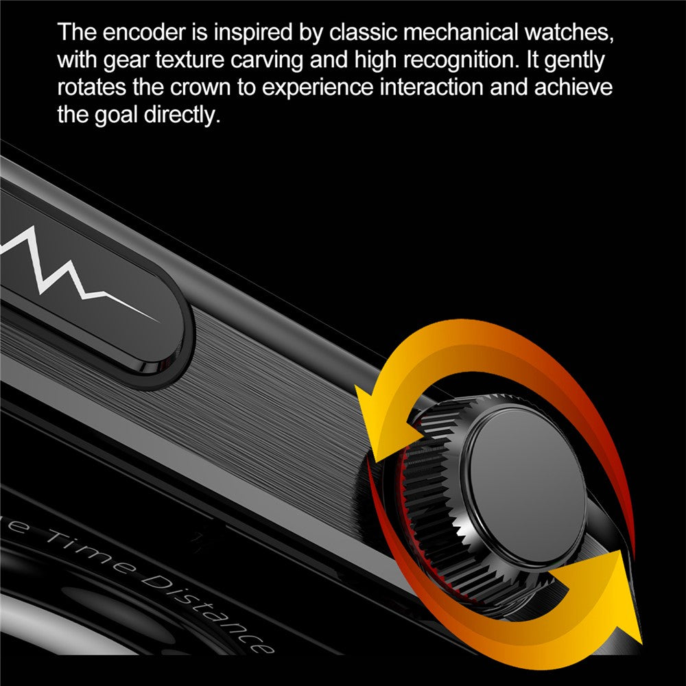 TK16 2.04-inch AMOLED Screen Smart Watch Micro-Physical Examination ECG Heart Rate Monitor Sport Watch, Steel Strap