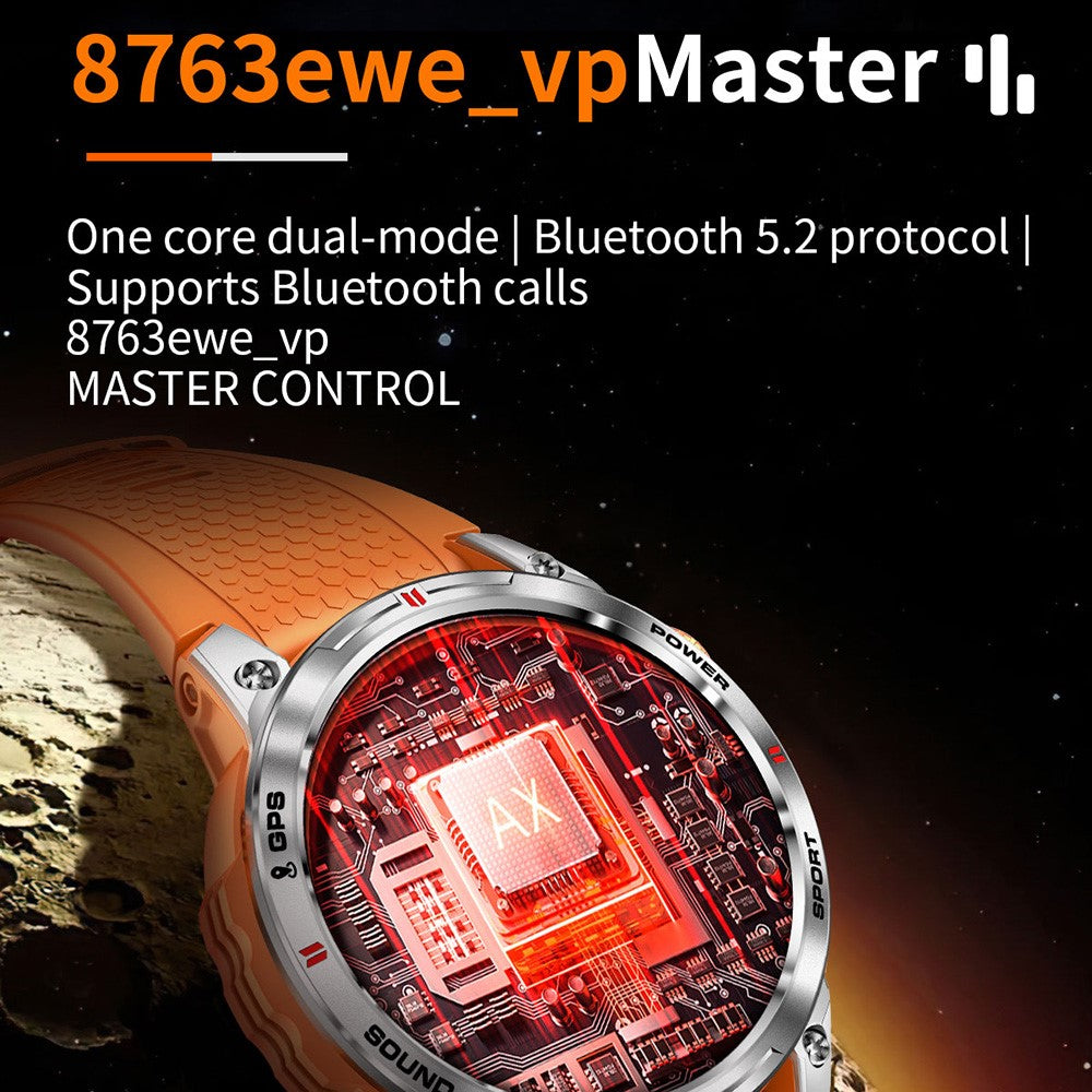 NX18 Pro 1.508-inch AMOLED Smart Watch GPS Positioning Heart Rate Health Monitoring Sports Watch