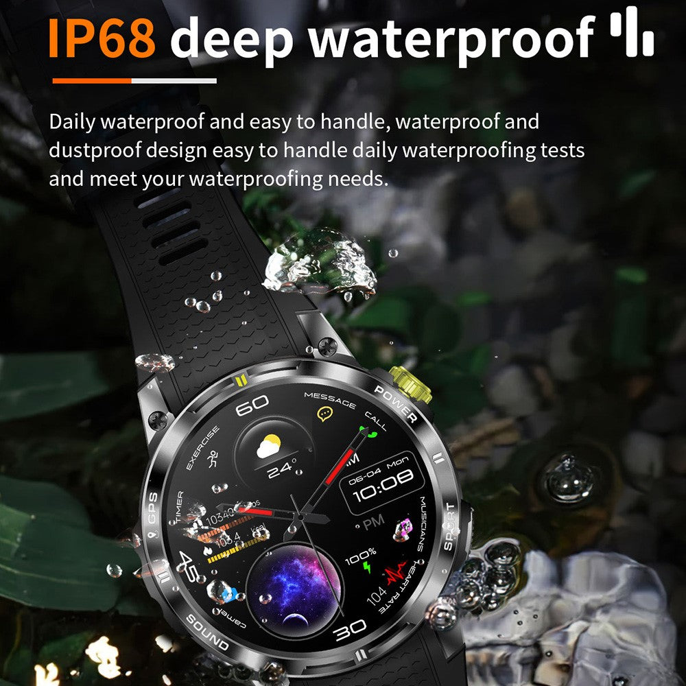 NX18 Pro 1.508-inch AMOLED Smart Watch GPS Positioning Heart Rate Health Monitoring Sports Watch
