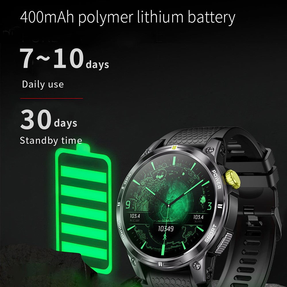 NX18 Pro 1.508-inch AMOLED Smart Watch GPS Positioning Heart Rate Health Monitoring Sports Watch
