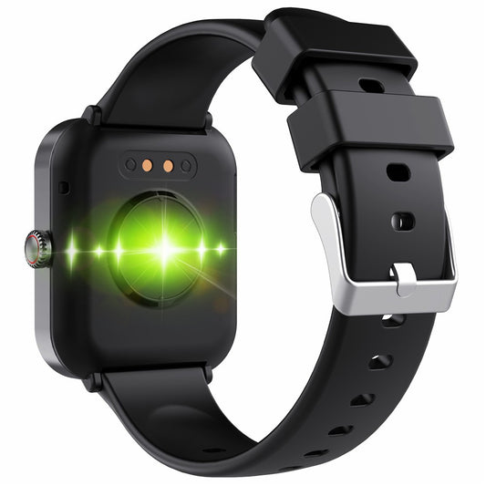 F57pro Smart Watch with Heart Rate, Blood Pressure Monitoring, Bluetooth-compatible Call, Sports Bracelet, Silicone Strap