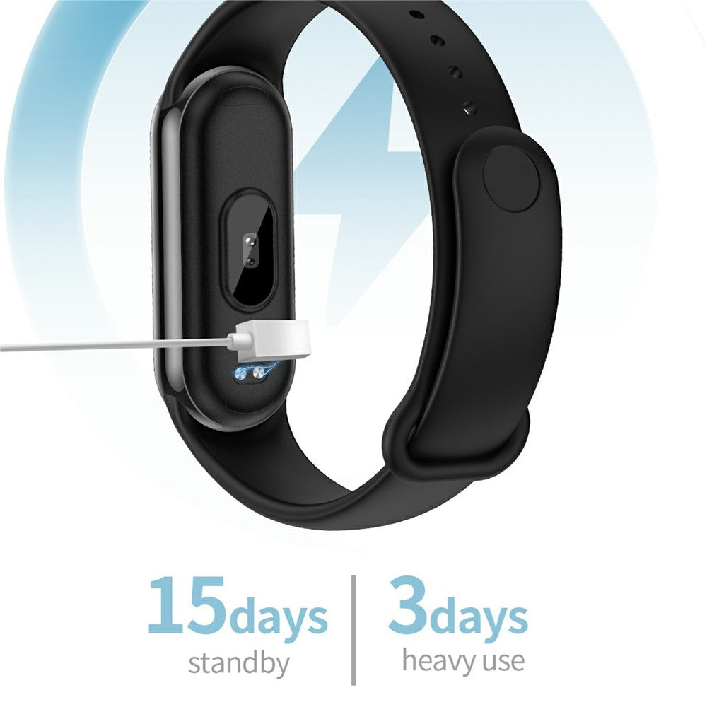 M8 0.96-inch Touch Screen Smart Wristband Waterproof Sleep Heart Rate Monitoring Smart Bracelet