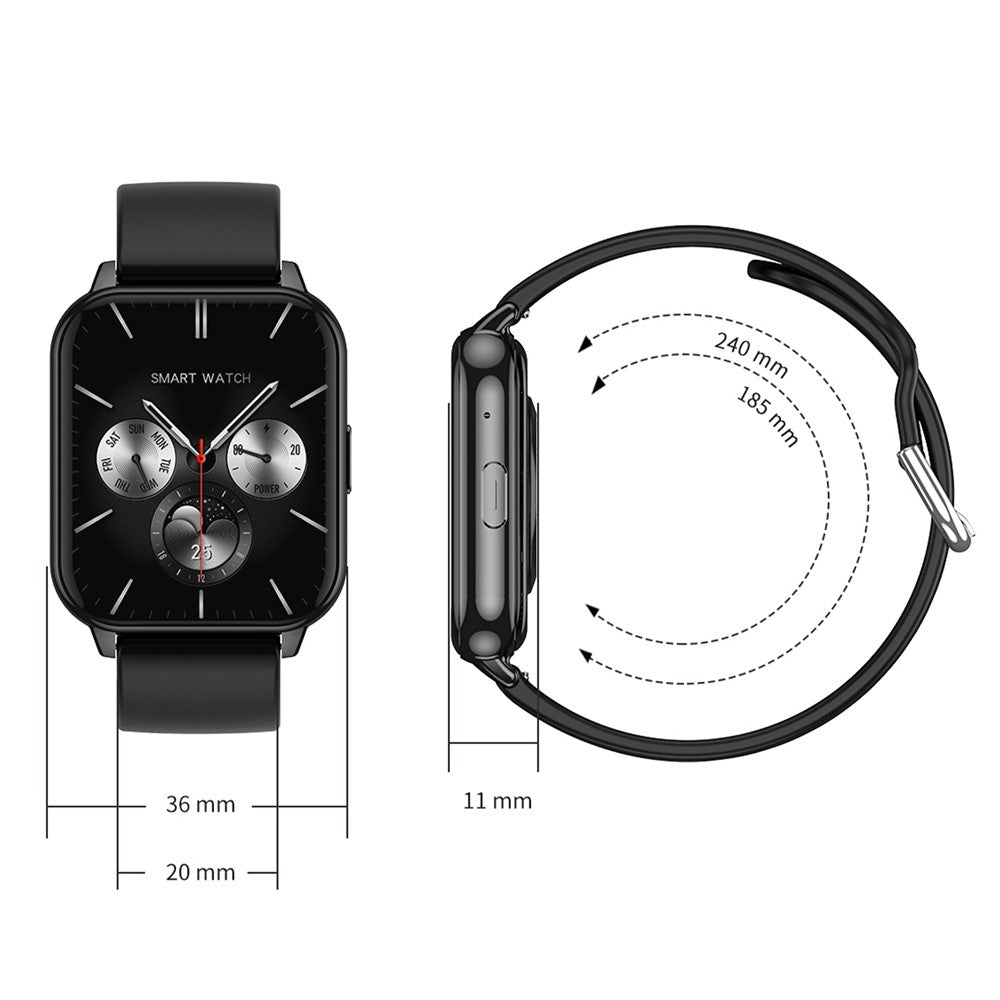CY12 Bluetooth-compatible Offline Payment Smart Watch Blood Oxygen Blood Pressure Health Monitoring Sports Watch