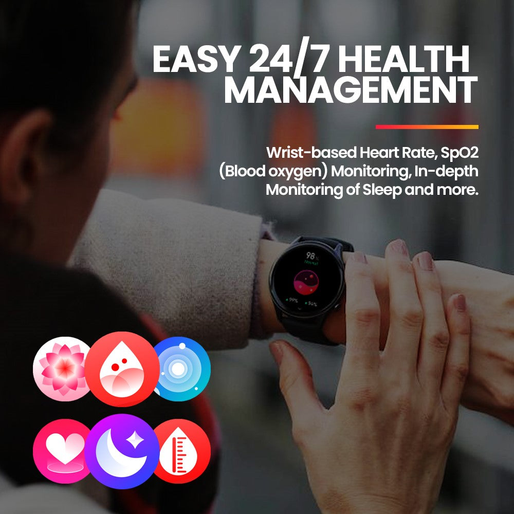 ZEBLAZE Btalk 3 Plus 1.39-inch Bluetooth-compatible Call Smart Watch Heart Rate Monitor Sports Bracelet
