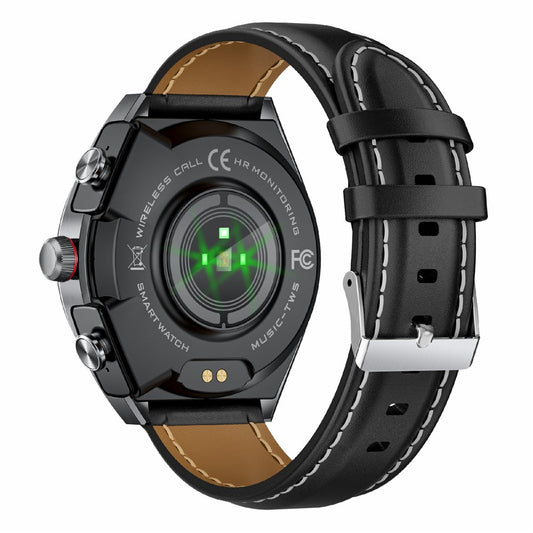 GT95 Smart Watch Earphone Bluetooth-compatible Call 1.53 inch Screen Fitness Tracker Heart Rate Monitor