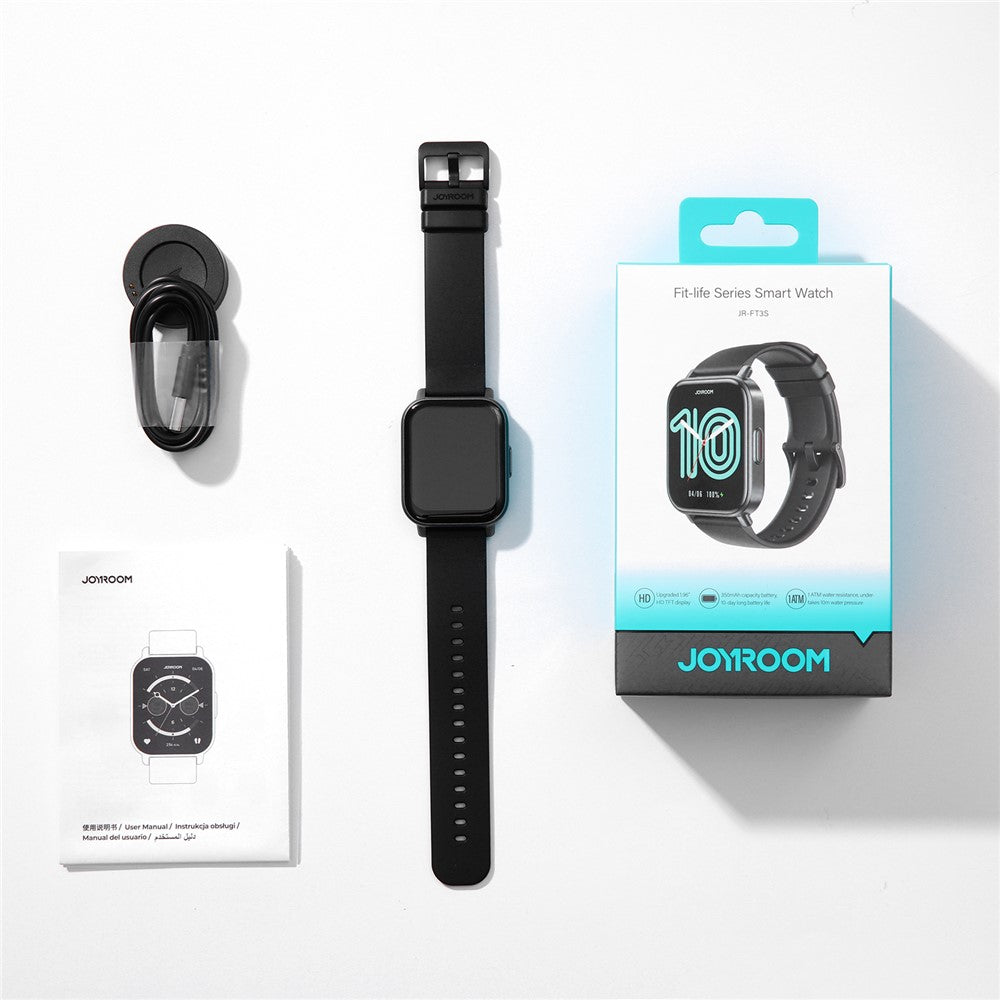 JOYROOM Fit-Life JR-FT3S 1.96-inch Bluetooth-compatible Call Smart Watch Heart Rate Health Monitoring Sports Watch