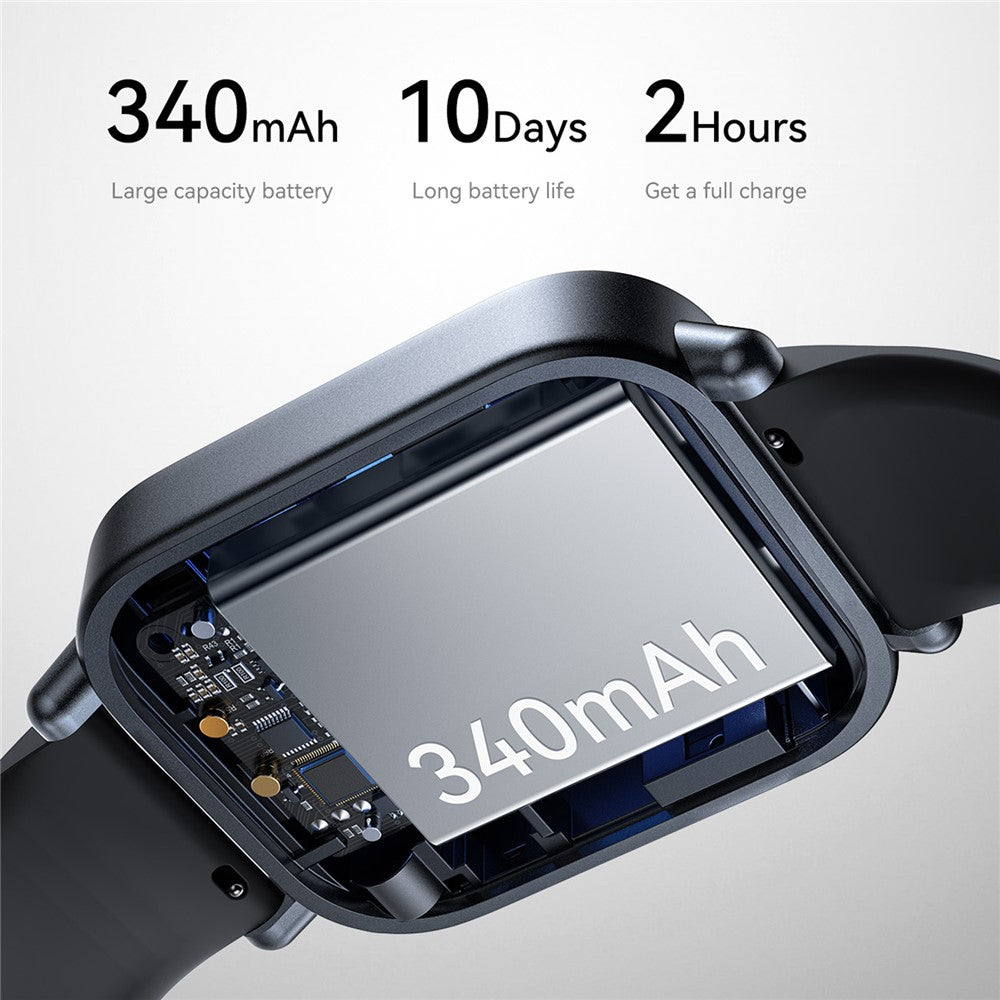 JOYROOM Fit-Life JR-FT3S 1.96-inch Bluetooth-compatible Call Smart Watch Heart Rate Health Monitoring Sports Watch