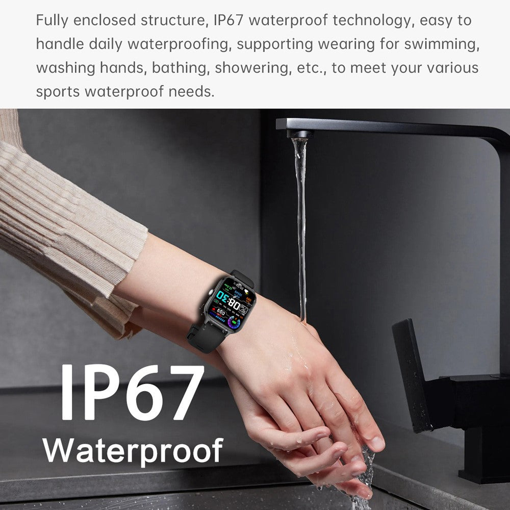 Z49 gtS4 2.01-inch Screen Smart Watch Bluetooth-compatible Call Heart Rate Sleep Health Monitoring Sports Watch